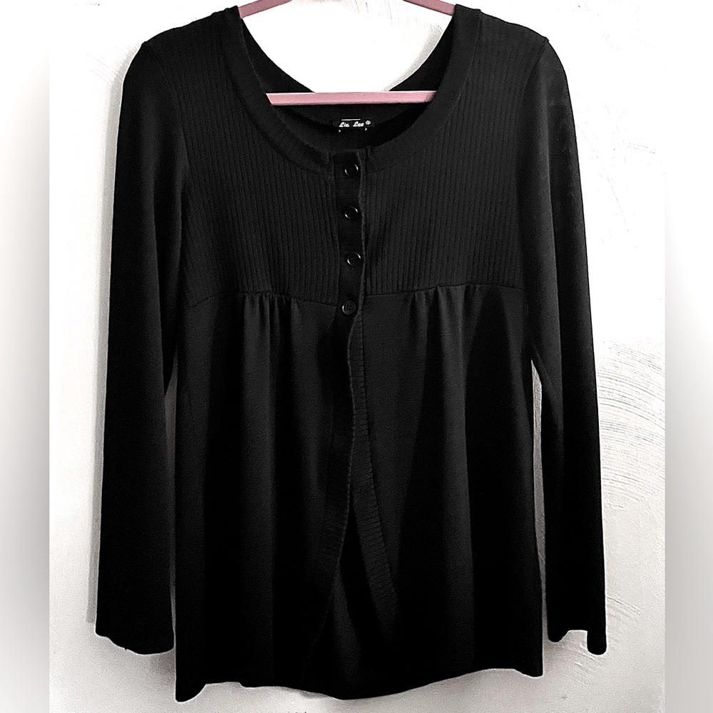 Lightweight Black Cardigan